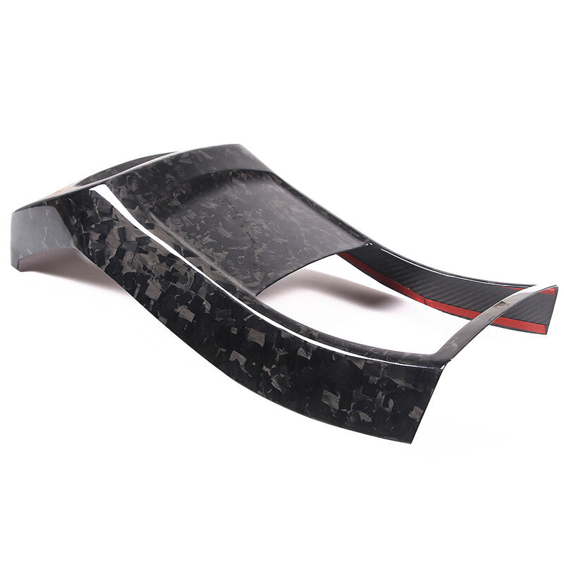 Forged Carbon Fiber Inner Rear Air outlet Vent Cover Trim For Benz G-Class 19-22 7