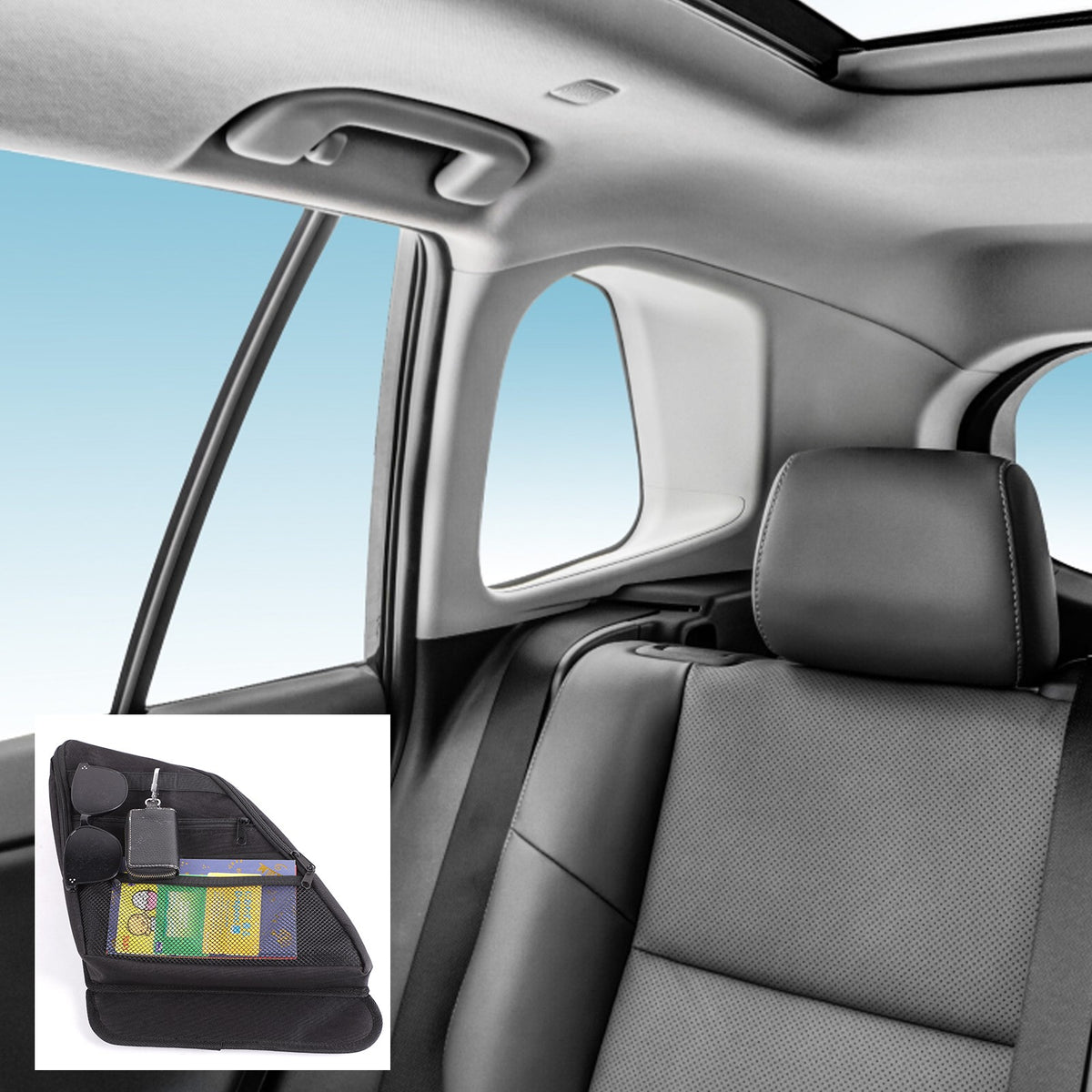 Rear Trunk Left & Right Side Window Storage Bag For Toyota RAV4 XA60 2026+ 7