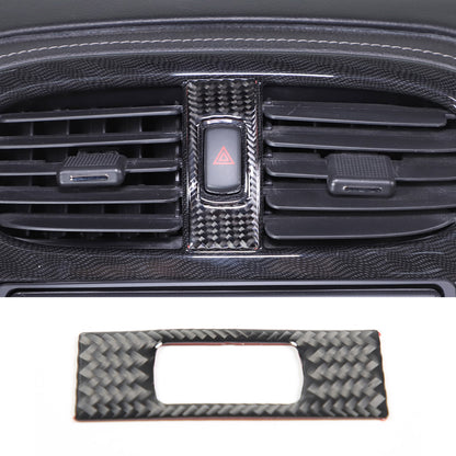ABS Carbon Fiber Interior Center Console Tirm Cover Kit For Corvette C6 2005-13 19