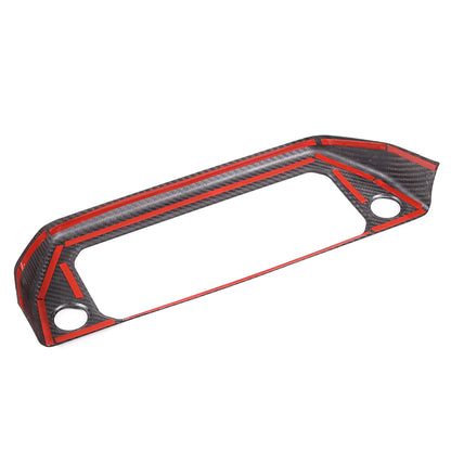 Matte Real Carbon Fiber Air Conditioning Trim Cover For LR Defender 90 110 20-24 13