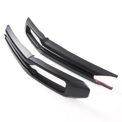 Matte Black Front Bumper Protect Grille Cover Trim For Ford Maverick 2022-24 US 17