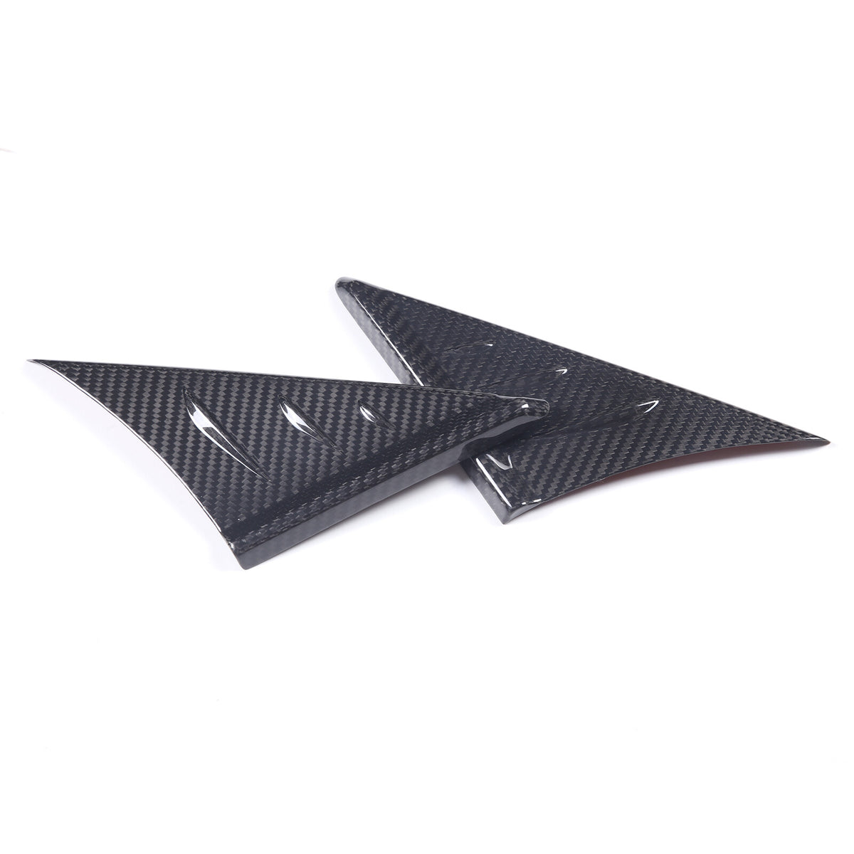 Real Carbon Fiber Mirror Side Anti-wind Buffeting Deflector For GR Supra 2020-23 10