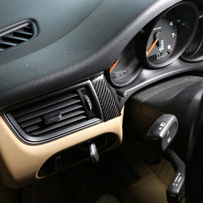 Real Dry Carbon Fiber Center Console Trim For Porsche Macan 95B 2014-2017 5