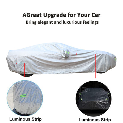 Sunscreen Snow Dust Rain Decoration Cover Car Cover For 14-19 Corvette C7 US 7