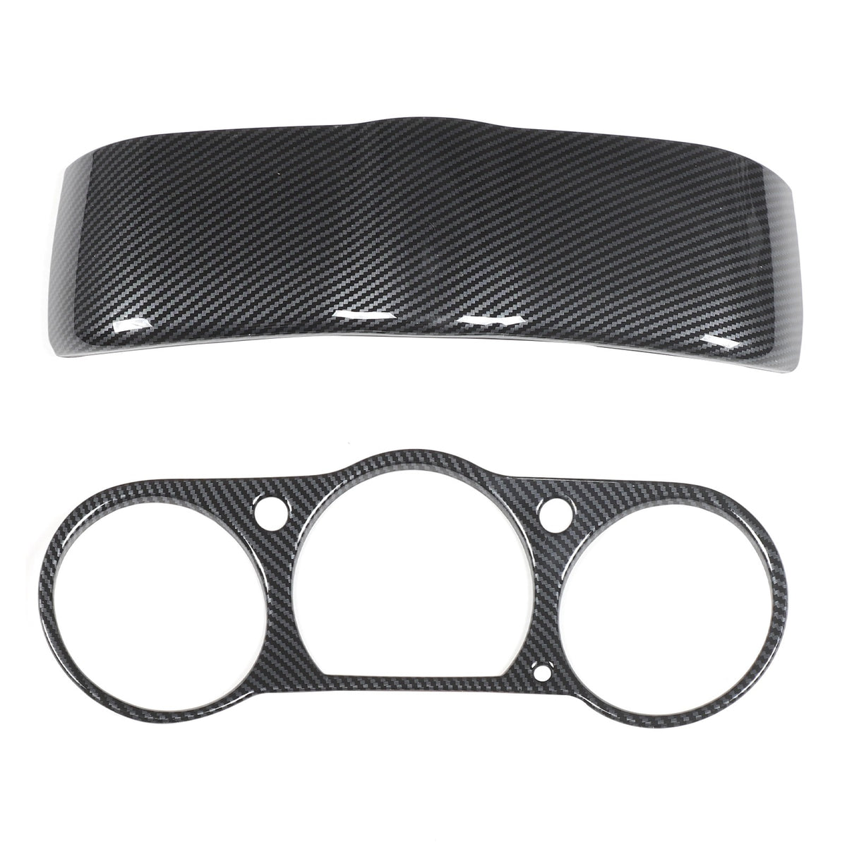 ABS Carbon Fiber Dashboard Instrument Top Trim For Nissan 350Z Z33 2003-06 US 5