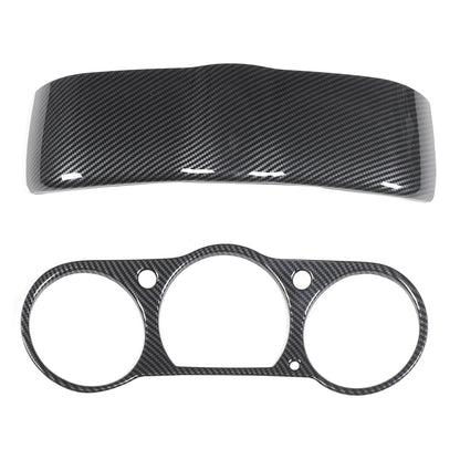 ABS Carbon Fiber Dashboard Instrument Top Trim For Nissan 350Z Z33 2003-06 US 5