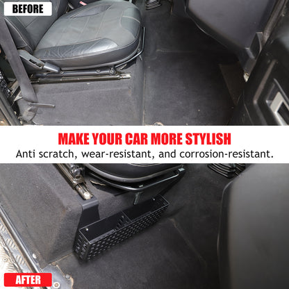 Aluminum Alloy Under Seat Storage Basket Tray For Land Rover Defender L316 04-18 3