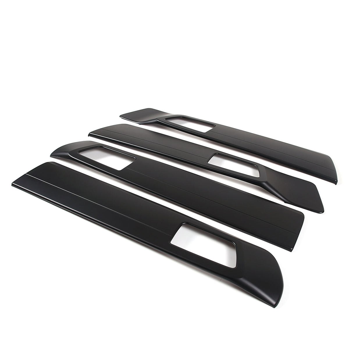 Matte Black ABS Interior Decoration Cover Trim Kit For Toyota Tundra 2022-26 US - Variants 6-10 67