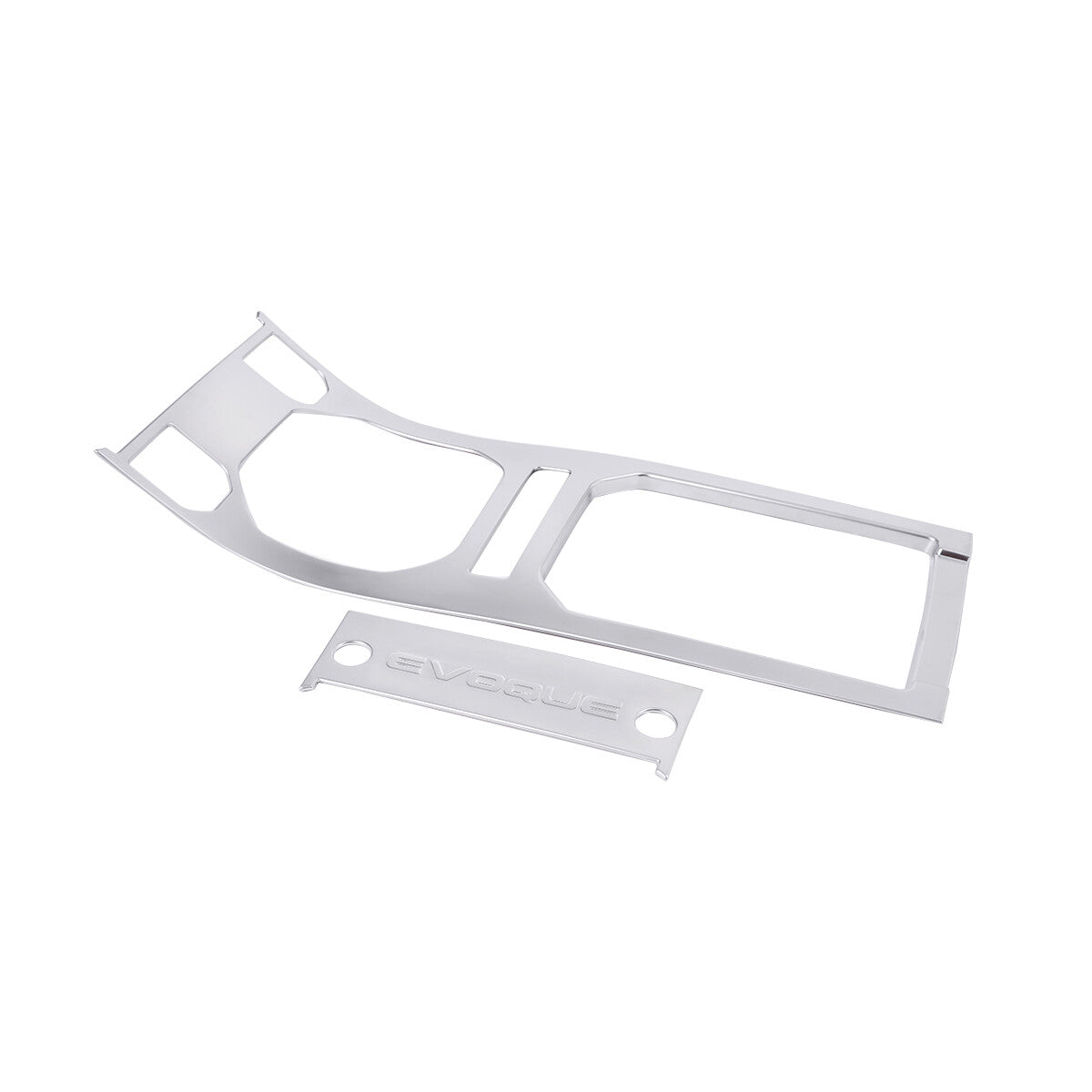 Silver Central Console Gear Shift Panel Cover for Range Rover Evoque 12-18 2