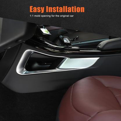 Silver ABS Center Console Gear Shift Strip Trim For Range Rover Sport 23+ 18
