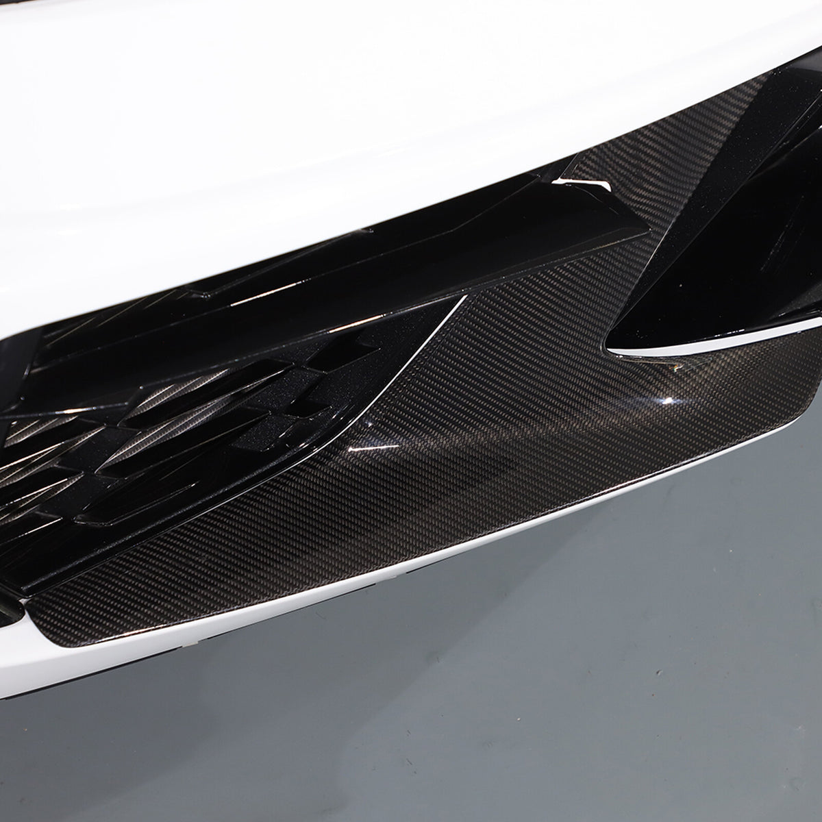Real Carbon Fiber Full Exterior Set Decor Cover Trim Kit For Corvette C8 2020-26 149