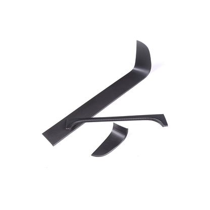 Matte Real Carbon Fiber Display Frame Trim For Mercedes Benz G Class 19-20 5