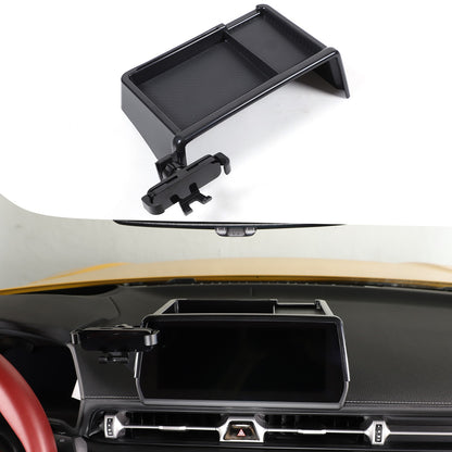 Center Console Screen Rear Phone Mount Storage Box For Toyota Supra A90 2019+ US 2
