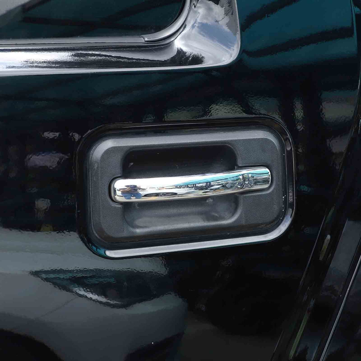 Glossy Piano Black Front Bumper Exterior Trim Cover Set For Hummer H2 2003-2009 - Styles 1-5 33