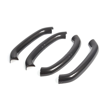 Carbon Fiber ABS Interior Decoration Cover Trim Kit For Corvette C8 2020-2025 - Styles 41-45 12