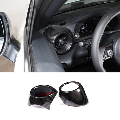 ABS Carbon Fiber Interior Center Console Trim Set For GR86/BRZ 2022-2024 US - Variants 11-15 24