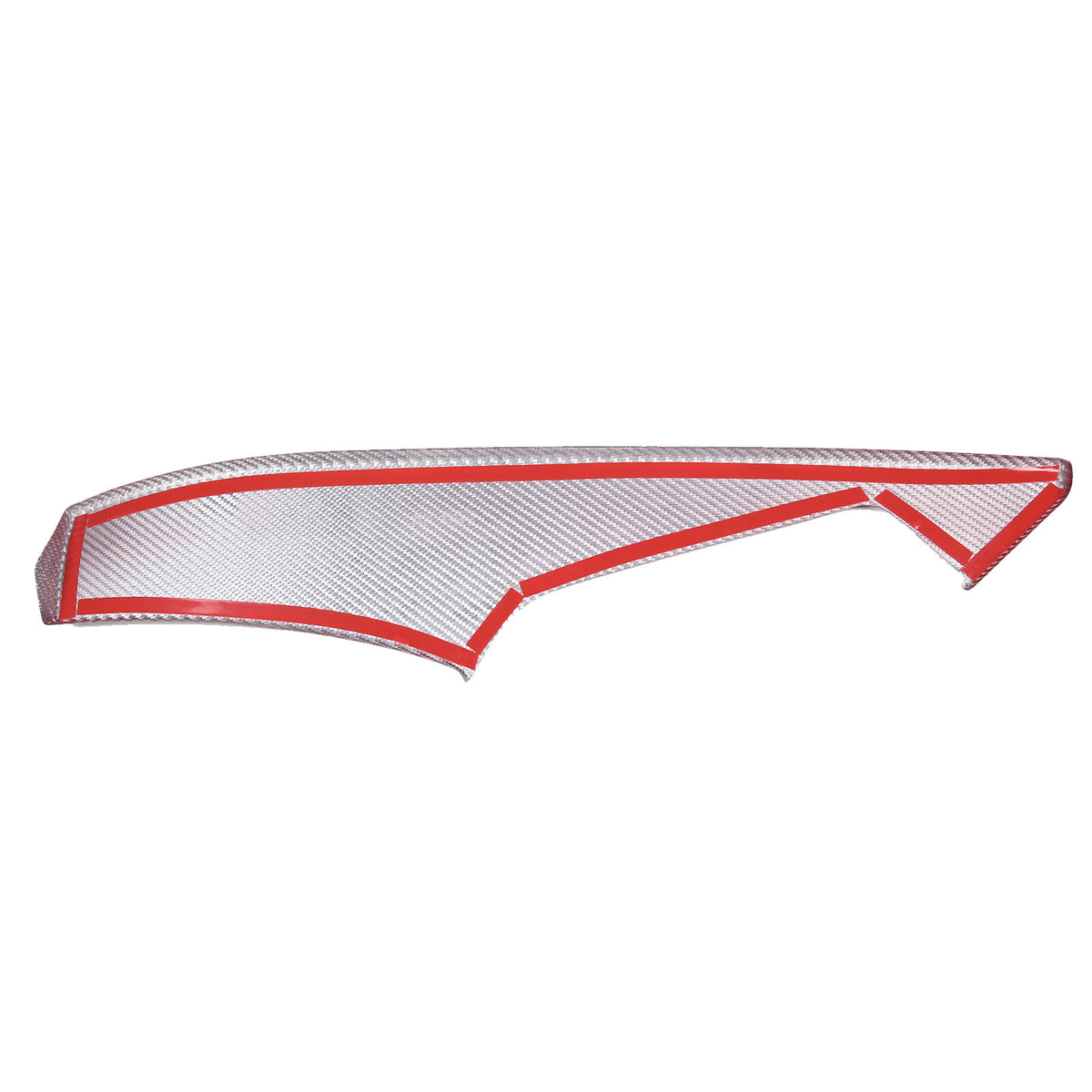 Red Carbon Fiber Interior Cab Door Panel Decoration Cover For C7 Corvette 14-19 9