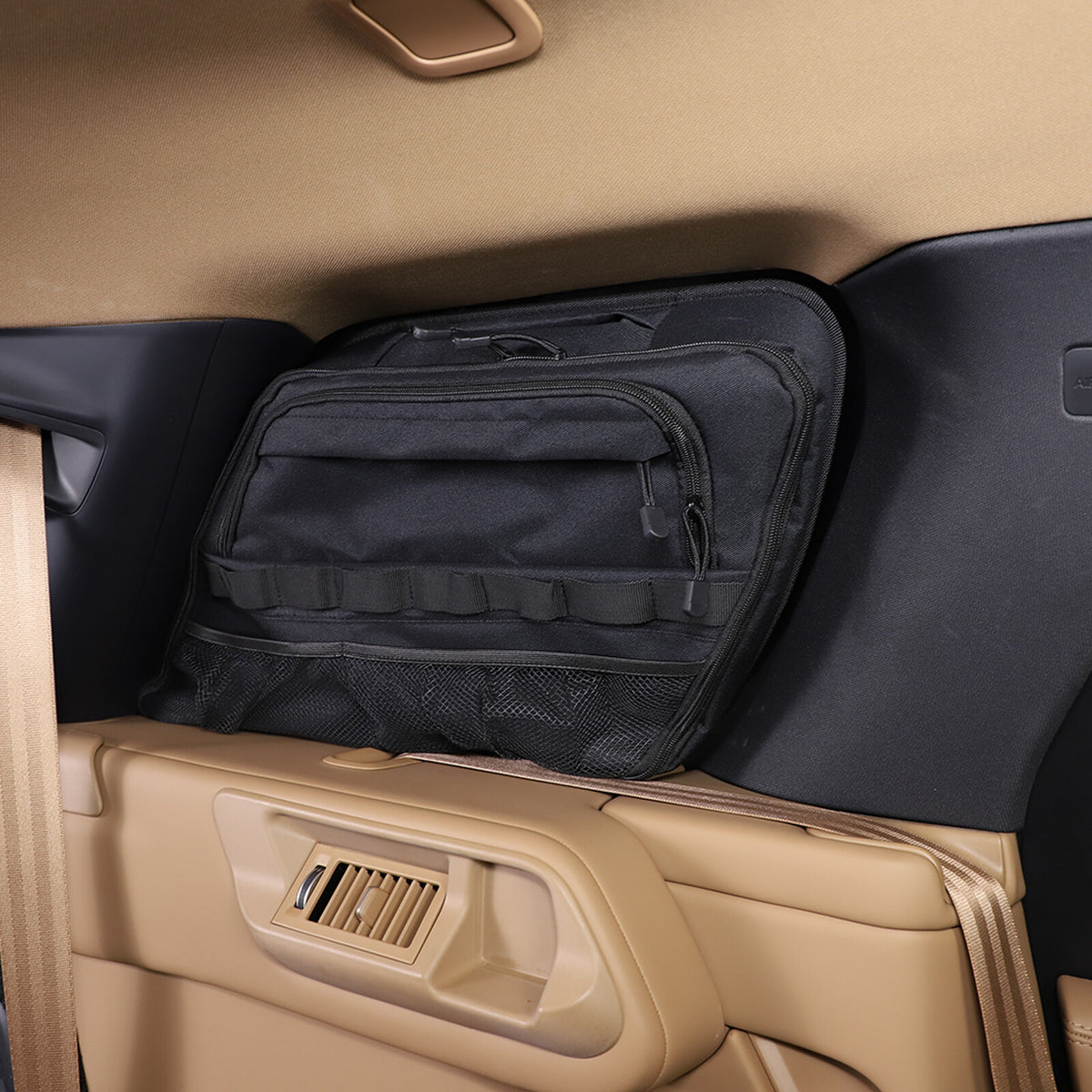 Car Trunk Side Window Storage Bag Tool Bag For LR Range Rover Sport 2023-24 3