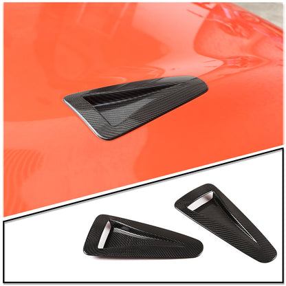 Hood Bonnet Vent Air Flow Intake Scoop Side Fender For Nissan GTR R35 08-16 US 2