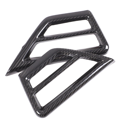 Real Carbon Fiber Dashboard Airvent Trim Set For BMW 3 4 330i 430i G20 G22 2025+ 19