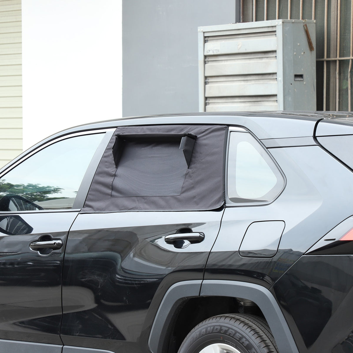 Rear Window Sun Shade Cover Deflectors For Toyota RAV4 2020-2024 3