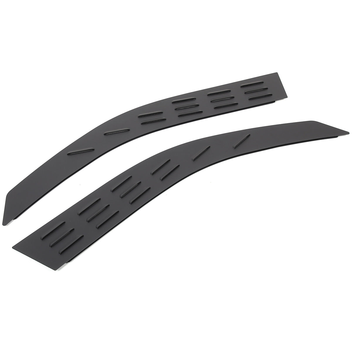 Rear Door Window Louver Air Vent Screen Panel Trim For Toyota Land Cruiser Prado 18