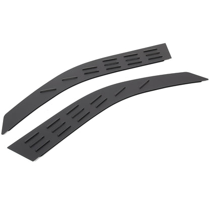 Rear Door Window Louver Air Vent Screen Panel Trim For Toyota Land Cruiser Prado 18
