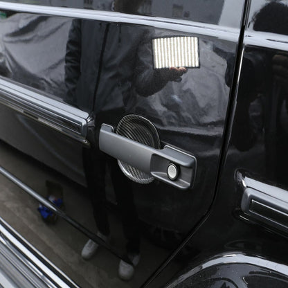 Carbon Fiber Exterior Door Handle Bowl Cover trim For Benz G Class W463 2019-20 3