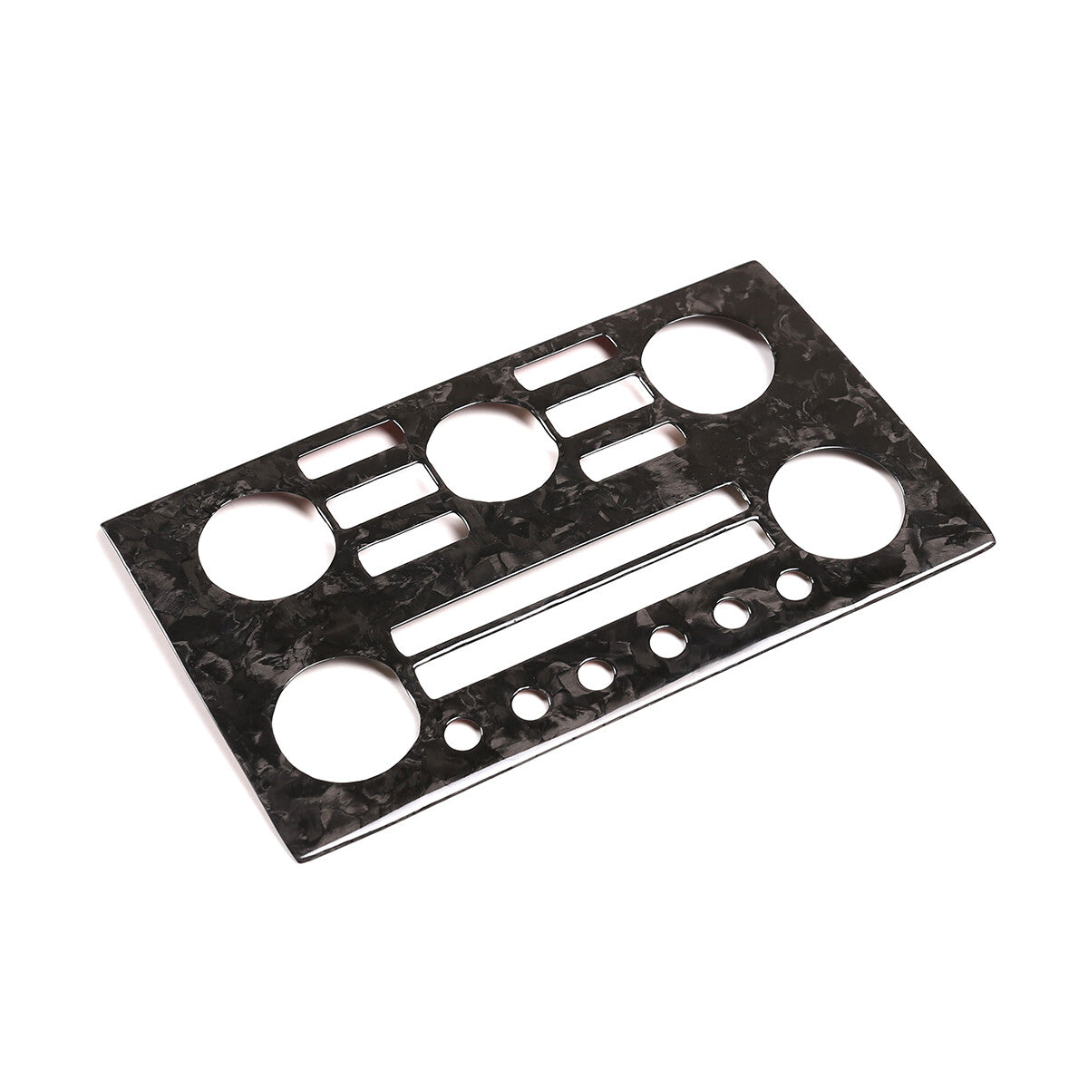Forged Carbon Fiber Central Control Volume Panel Trim for Nissan GTR R35 08-16 3