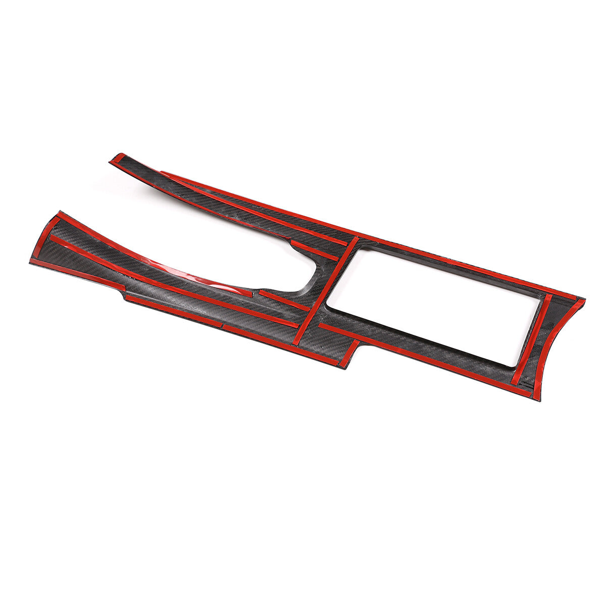 Forged Carbon Fiber Car Center Control Gear Panel Trim For Nissan GTR R35 08-16 13