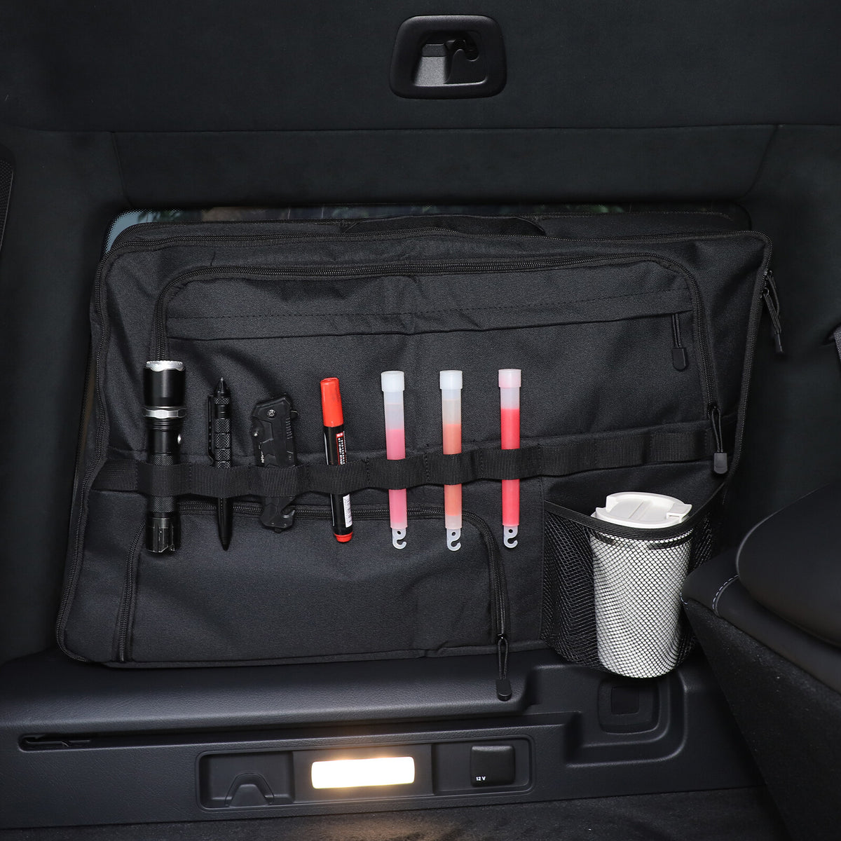 Car Trunk Left Side Window Storage Bag For Mercedes Benz G-Class 2019-23 8
