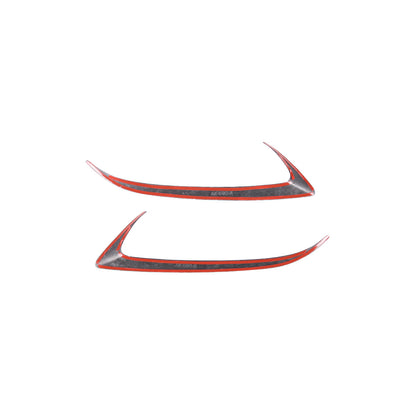 Forged Carbon Headlight Eyebrow Eyelid Trim For Toyota 86 Subaru BRZ 2020-2023 7