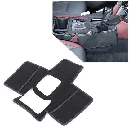 Suede Cloth Center Console Gear Shift Trim Cover For Subaru Forester SK 19-24 US 16