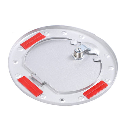 Silver Gas Cap Cover Fuel Filler Door Locking Anti-theft For Hummer H3 05-09 US 15
