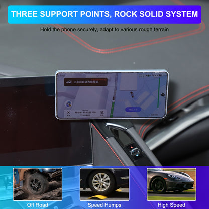 Magnetic Center Console Phone Mount Bracket For Corvette C8 2020-2025 16