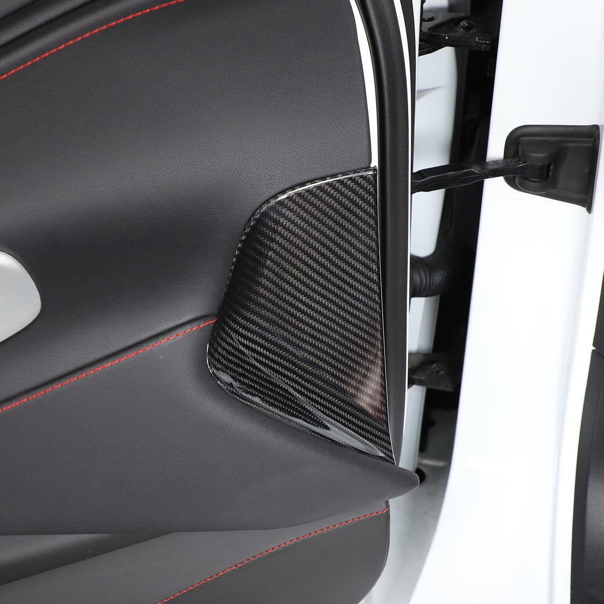 Real Dry Carbon Fiber Full Interior Center Set Trim Kit For Corvette C8 20-25 US - Styles 46-50 14