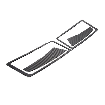 Carbon fiber Front headlight lamp cover Trim For Land Rover Defender 90 110 20+ 16