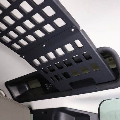 Front Roof Bag Storage Bracket Molle Panel Plate for Land Rover Defender 20-23 15