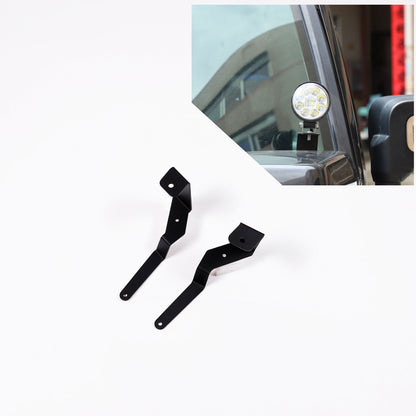Front Hood Spotlight Black Metal Mount Bracket For Hummer H2 2003-2009 US 23
