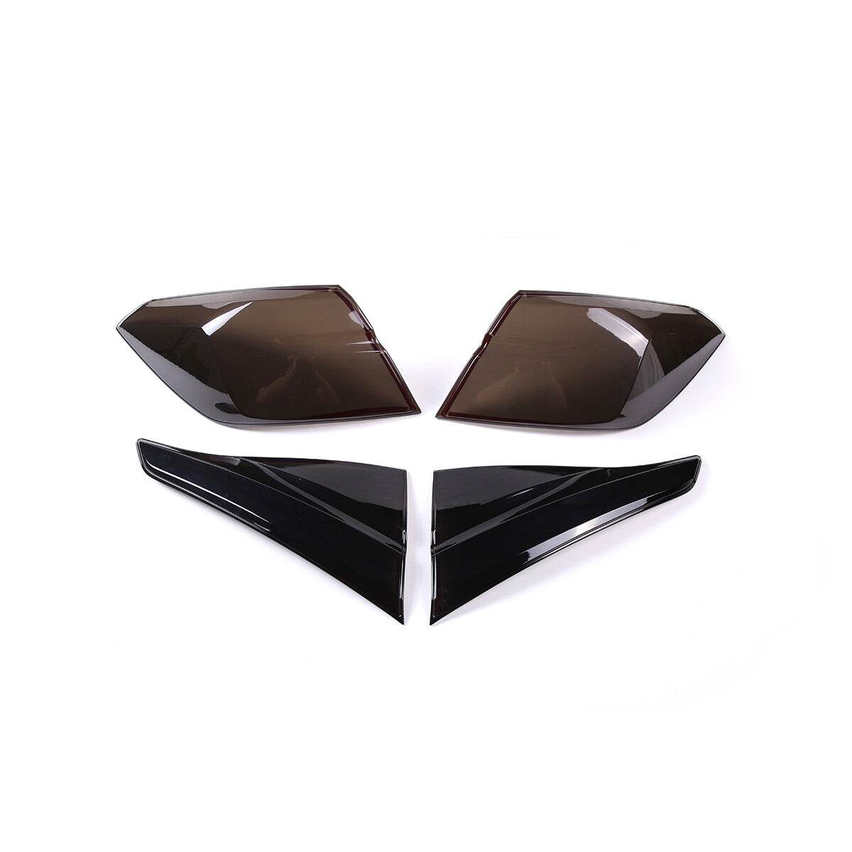 Smoked Black Tail Light Lamp Cover Guard Trim For Honda Civic 11th 2022-2023 15