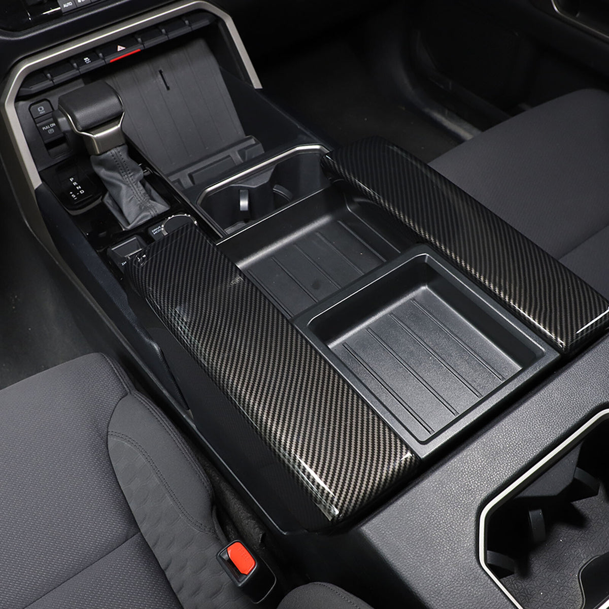 ABS Carbon Fiber Interior Set Cover Trim Kit For Toyota Tundra Sequoia SR 22+ - Styles 1-5 70