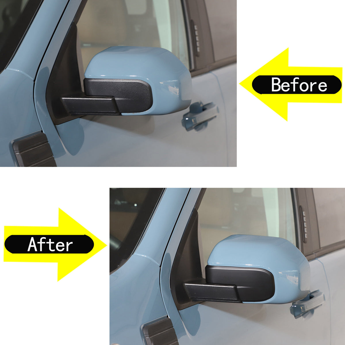 Matte Black Full Interior Set Panel Decor Cover Trim Kit For Ford Maverick 22-24 21