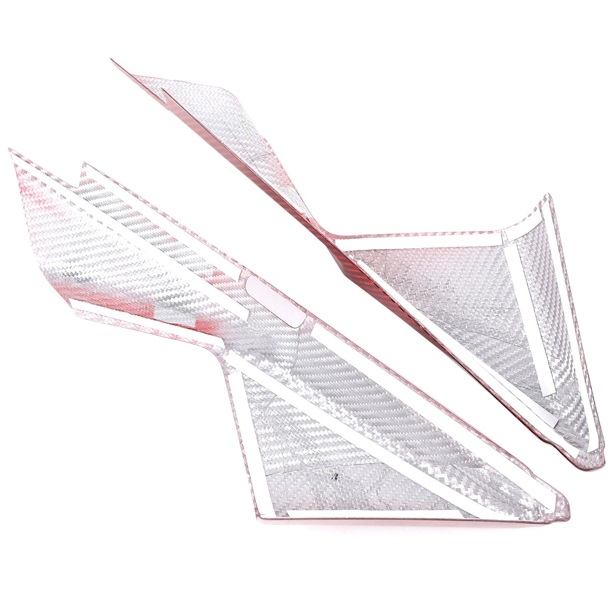 Red Real Carbon Fiber Inner A-Pillar Sticker Trim For Nissan 370Z Z34 2009-2020 9