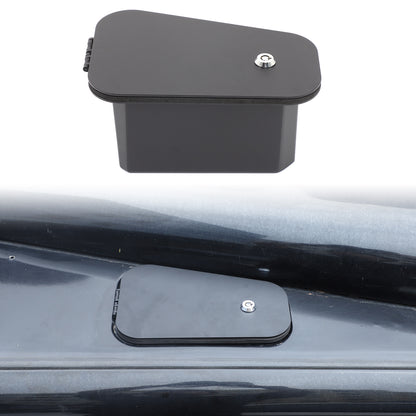 Steel Alloy Hood Air Vent Outlet Storage Box Tray For LR Defender L316 2004-2018 16