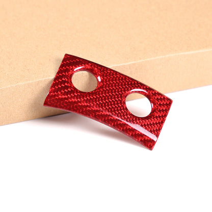 Red Real Carbon Fiber Center Interior Set Cover Trim Kit For Ferrari 458 2011-16 51