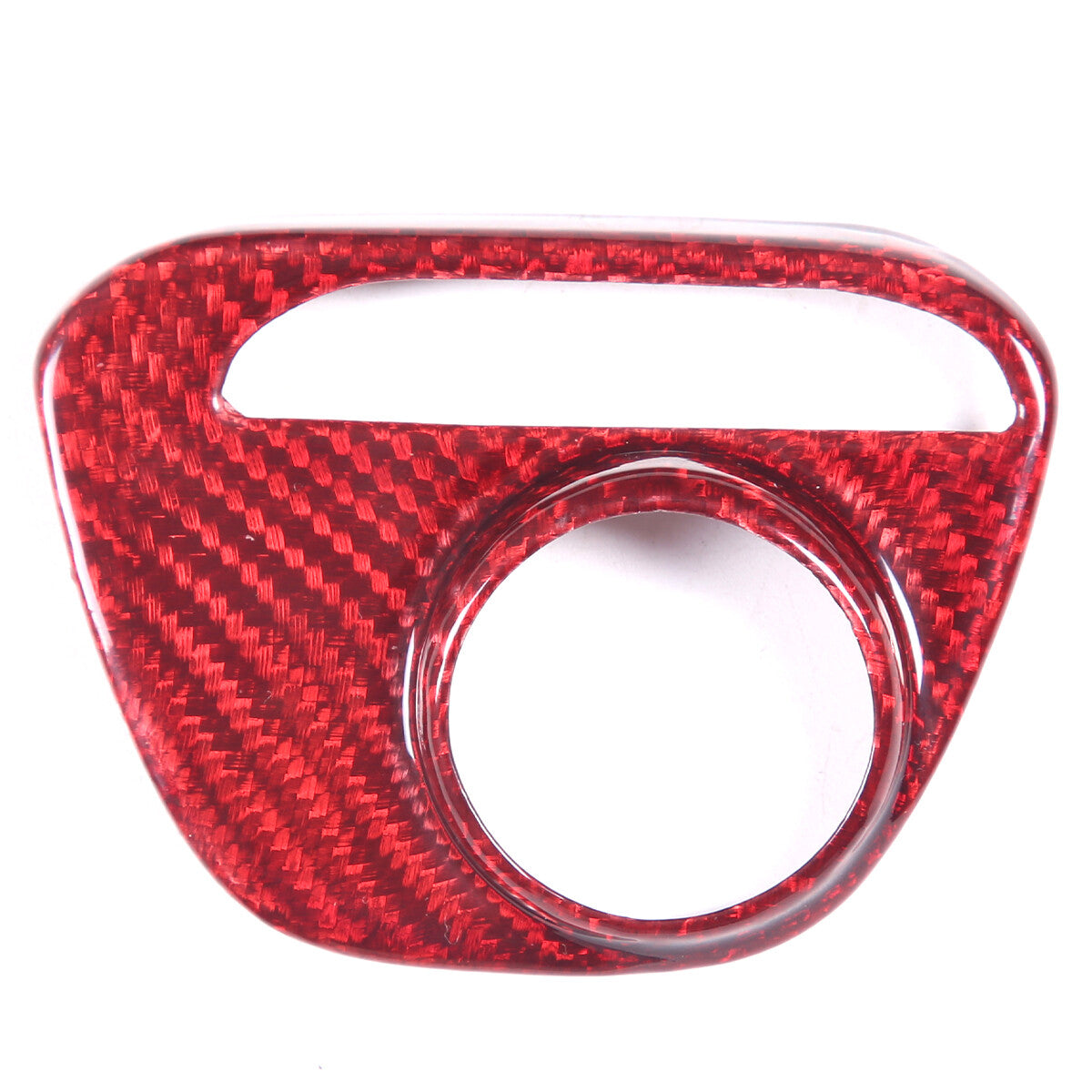 Red Real Carbon Fiber Center Interior Set Cover Trim Kit For Ferrari 458 2011-16 19