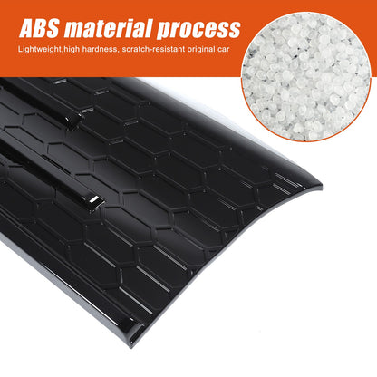 Glossy Piano Black Fender Upper Decoration Cover Trim For Toyota Tundra 2022+ US 15