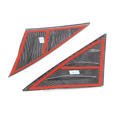 Real Dry Carbon Fiber Center Console Interior Trim Cover For Tesla Model 3 2023+ 84