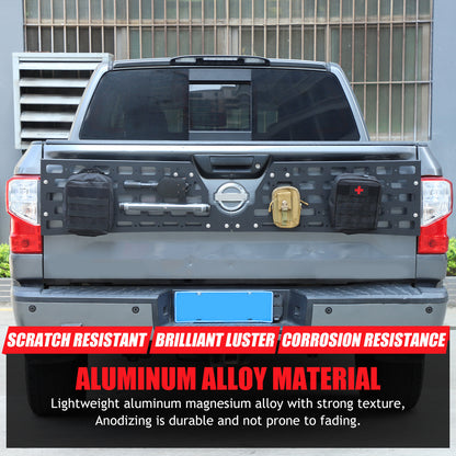 Rear Bed Molle Panel Truck Bed Tailgate Molle Panel For Nissan Titan 16-23 US 2