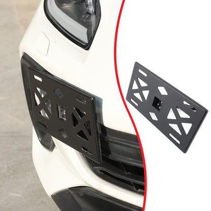 Front Bumper Tow Hook License Plate Mount Bracket For Subaru BRZ 2022+ 5